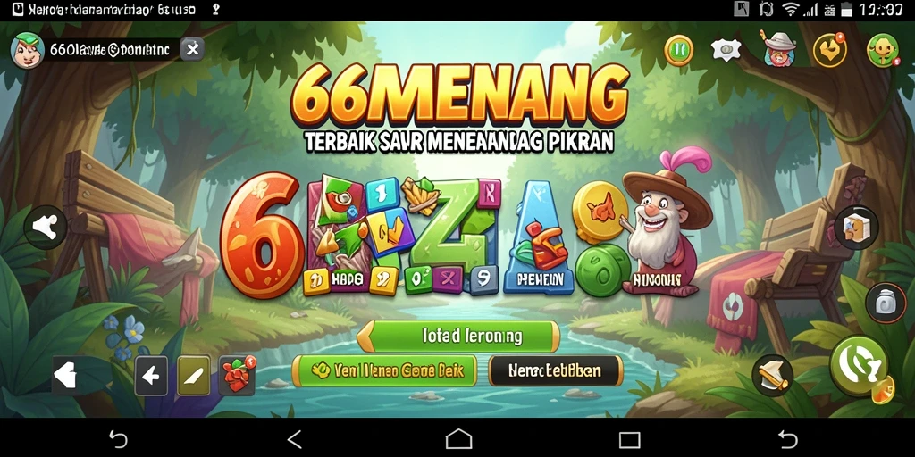 Tampilan gameplay 66MENANG dengan fitur menarik dan santai.