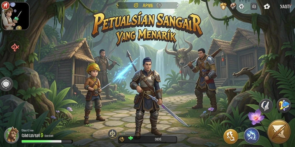 Tampilan utama gameplay yang menakjubkan dari API66.