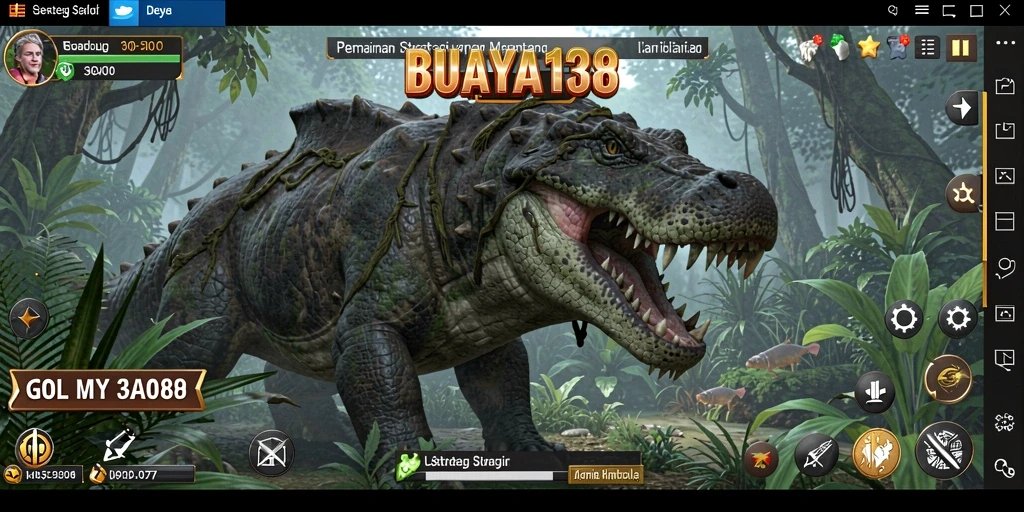 Tampilan gameplay BUAYA138 yang strategis dan mendebarkan.