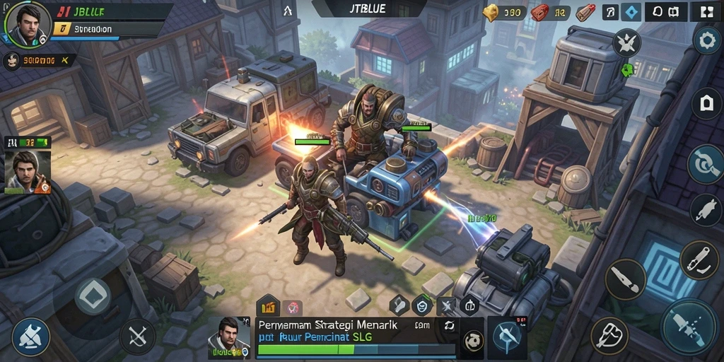 Tampilan menarik dalam gameplay JTBLUE yang menantang.