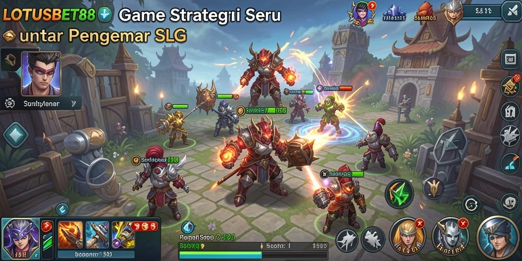 Tampilkan gameplay LOTUSBET88 dengan kebangkitan pasukan dan strategi seru.