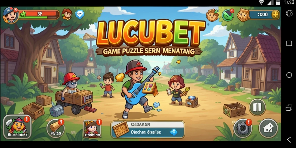 Tampilan gameplay LUCUBET yang menarik dan penuh tantangan.