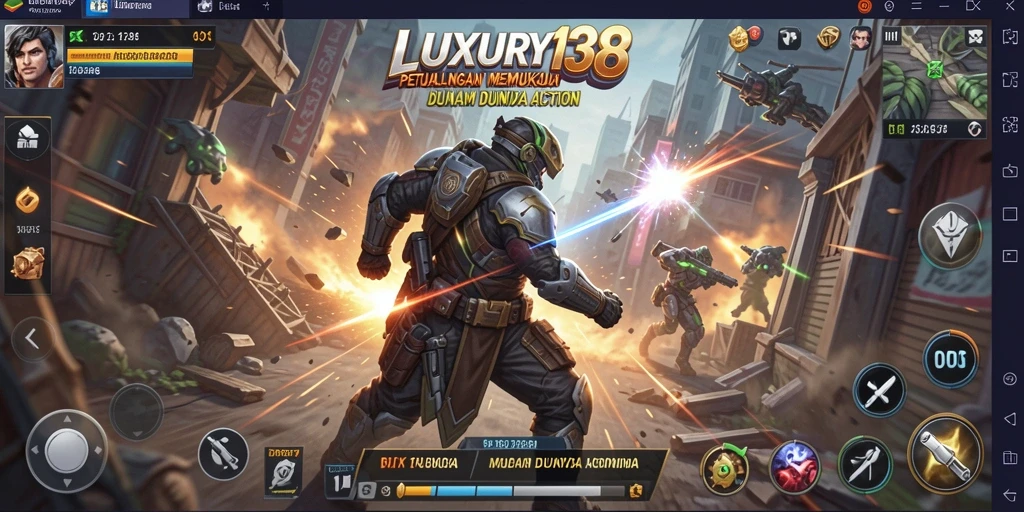 Tampilan gameplay seru LUXURY138 yang menantang.