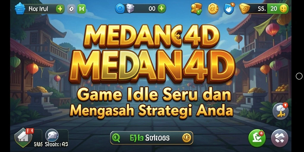 Tampilan gameplay MEDAN4D penuh dengan aksi dan strategi.