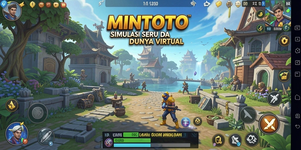 Gameplay MINTOTO yang menghadirkan pengalaman simulasi interaktif.