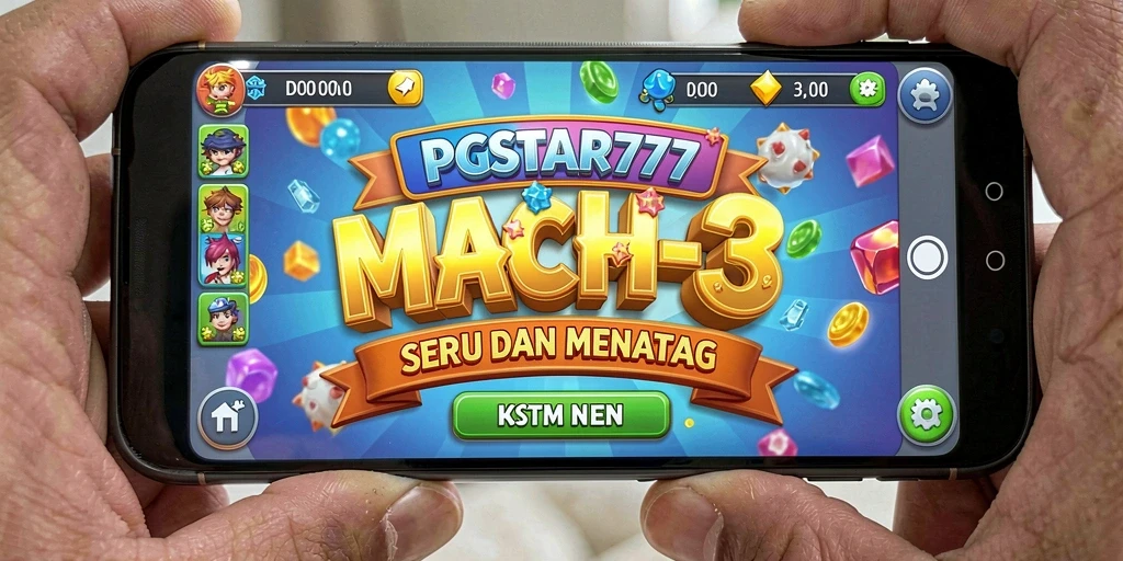 Tangkapan layar PGSTAR777 menunjukkan aksi gameplay Match-3 yang seru.