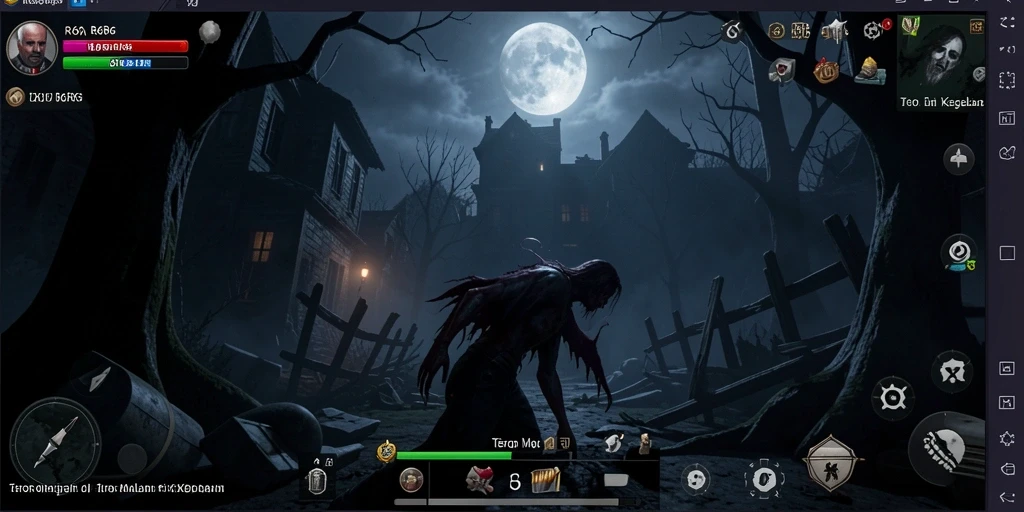 Screenshot R6R6 menampilkan suasana mencekam dan gameplay penuh ketegangan.