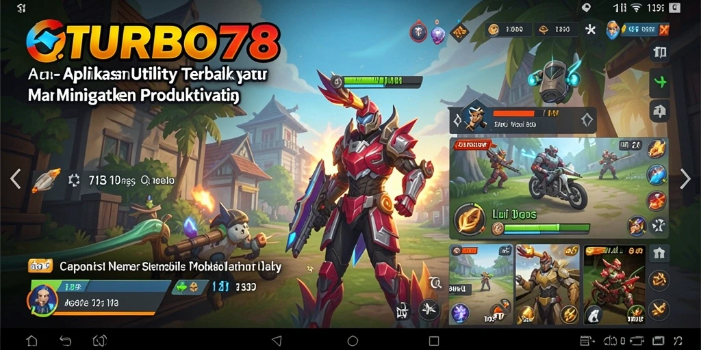 Tampilan screenshot TURBO78 dengan fitur produktivitas yang menarik.